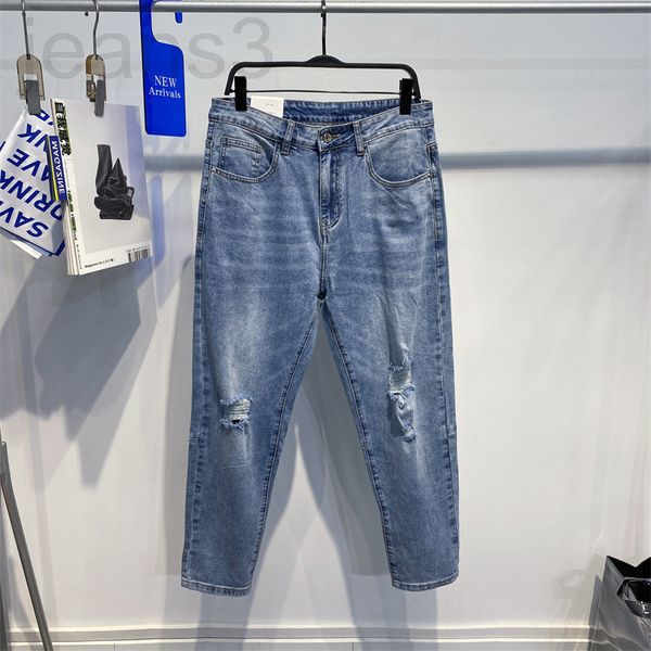 men's jeans designer spring and summer ripped jeans blue fashion small feet loose elastic casual pants b2had2055 4zci
men's jeans designer spring and summer ripped jeans blue fashion small feet loose elastic casual pants b2had2055 4zci