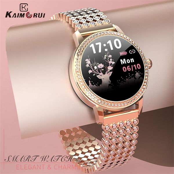 diamond-studded smart watch for women lovely steel sport ip68 waterproof fitness bracelet heart rate lw20 smartwatch 220428, Slivery;brown
diamond-studded smart watch for women lovely steel sport ip68 waterproof fitness bracelet heart rate lw20 smartwatch 220428, Slivery;brown