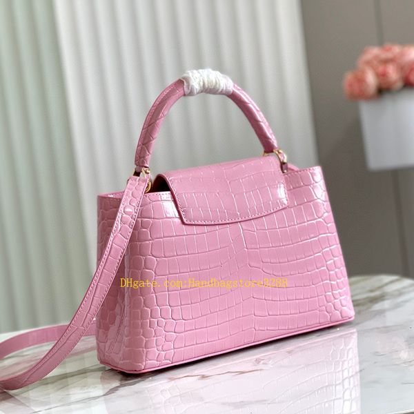 10a alligator capucines bags leather handbags designer luxury woman lady shoulder cross body fashion wholesale cowhide new style lined with
10a alligator capucines bags leather handbags designer luxury woman lady shoulder cross body fashion wholesale cowhide new style lined with