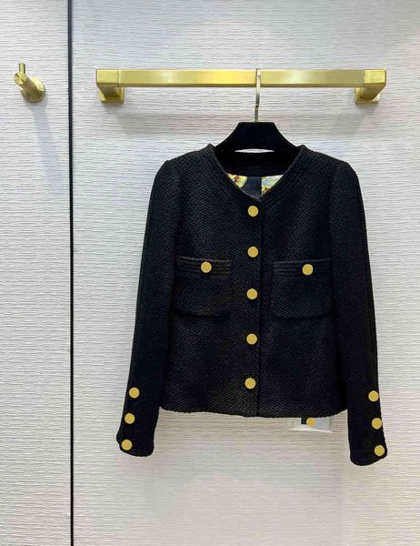 women's jackets woven tweed short coat temperament celebrity medieval solid color straight tube v-neck cardigan spring and autumn high, Black;brown
women's jackets woven tweed short coat temperament celebrity medieval solid color straight tube v-neck cardigan spring and autumn high, Black;brown