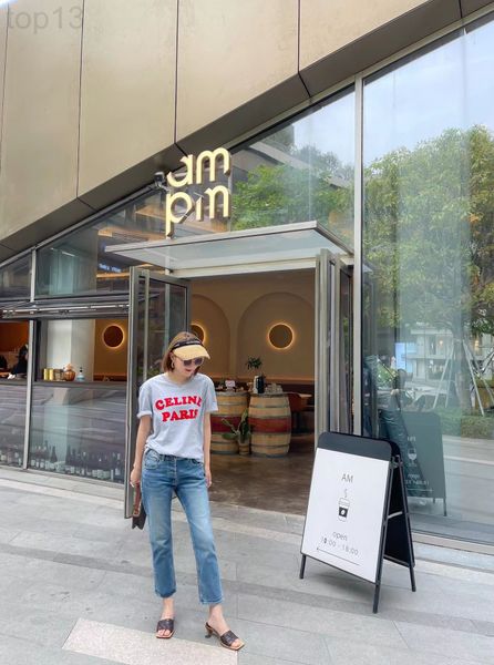 women's t-shirt designer chaopai 22 early spring new grey contrast wine red velvet round neck short sleeve t-shirt gm4l, White
women's t-shirt designer chaopai 22 early spring new grey contrast wine red velvet round neck short sleeve t-shirt gm4l, White