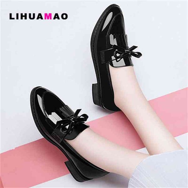 lihuamao tassel penny loafers for women dress shoes slip on work party ladies flat comfort pointed toe, Black
lihuamao tassel penny loafers for women dress shoes slip on work party ladies flat comfort pointed toe, Black