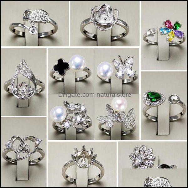 diy pearl ring settings zircon solid 925 sier rings 16 styles for women mounting blank adjustable jewelry gift drop delivery 2021 y1dlk, Slivery;crystal
diy pearl ring settings zircon solid 925 sier rings 16 styles for women mounting blank adjustable jewelry gift drop delivery 2021 y1dlk, Slivery;crystal