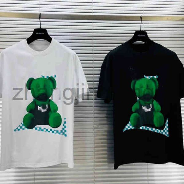 designer lvp t shirt vintage oversized luxe fashion europe america spring summer european american new fashion bear printed mens womens casu, White;black
designer lvp t shirt vintage oversized luxe fashion europe america spring summer european american new fashion bear printed mens womens casu, White;black