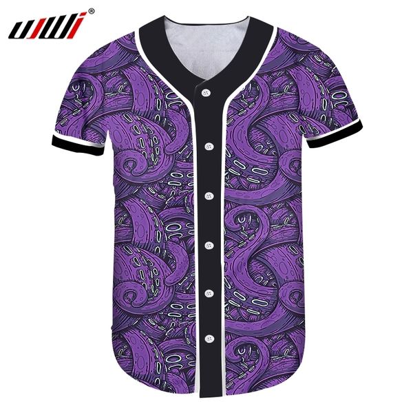 ujwi men/women personality trend baseball shirt men's oversized casual tshirt 3d full printed ocs tentacle pattern custom 220619, White;black
ujwi men/women personality trend baseball shirt men's oversized casual tshirt 3d full printed ocs tentacle pattern custom 220619, White;black