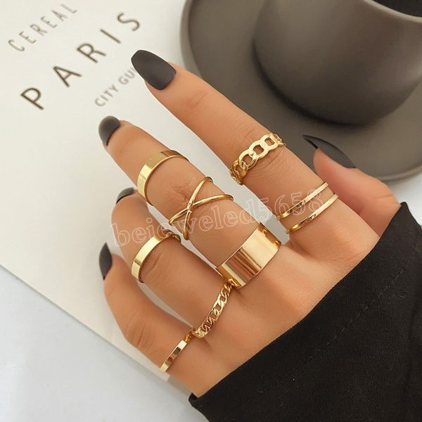 8pcs fashion jewelry ring set metal hollow round opening women finger ring for girl lady party wedding gifts, Silver
8pcs fashion jewelry ring set metal hollow round opening women finger ring for girl lady party wedding gifts, Silver