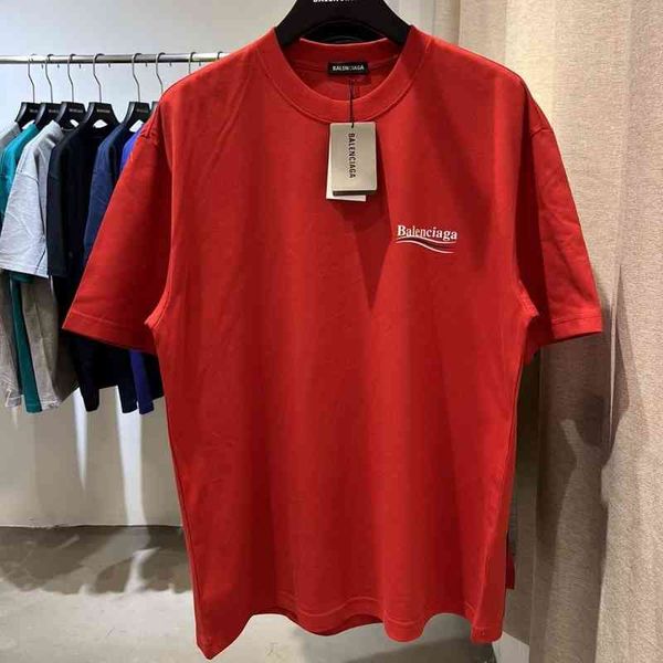 2022 designer bal t shirt original cow paris correct high version b coke wave printed letters cotton loose short sleeve t-shirt, White;black
2022 designer bal t shirt original cow paris correct high version b coke wave printed letters cotton loose short sleeve t-shirt, White;black
