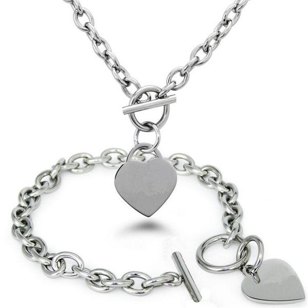 designer bracelet setchristmas gift 925 silver love wedding statement jewelry heart pendant necklaces bangle sets with gift box198p, Black
designer bracelet setchristmas gift 925 silver love wedding statement jewelry heart pendant necklaces bangle sets with gift box198p, Black