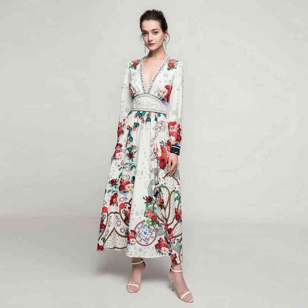 casual dresses dress deep v-neck women's dress long skirt spring and summer sleeve high waist printed white zv5a, Black;gray
casual dresses dress deep v-neck women's dress long skirt spring and summer sleeve high waist printed white zv5a, Black;gray