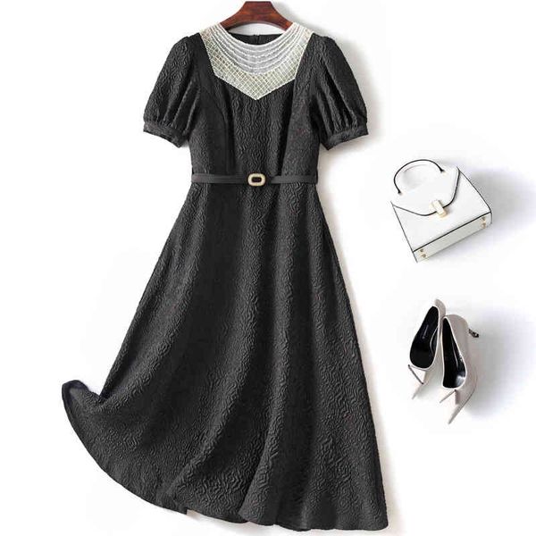 casual dresses export french scissors standard surplus single tail goods discount light luxury brand summer high waist round neck nail bead, Black;gray
casual dresses export french scissors standard surplus single tail goods discount light luxury brand summer high waist round neck nail bead, Black;gray