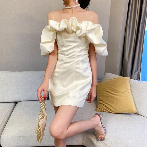 casual dresses female vestidos strapless evening one-shoulder pleated bag hip white waist summer women ball gown mini tube dress, Black;gray
casual dresses female vestidos strapless evening one-shoulder pleated bag hip white waist summer women ball gown mini tube dress, Black;gray