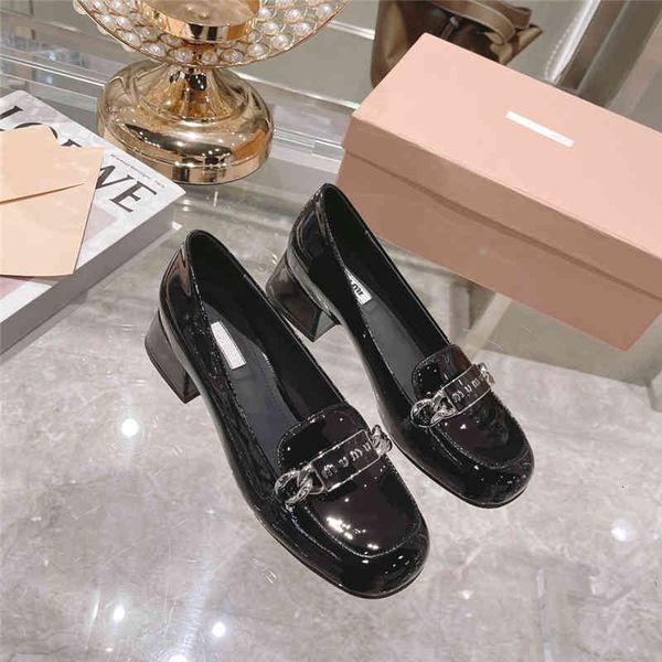 slippers high version early spring leffer shoes women's patent leather round head chain middle heel thick mary jane single women d3f7, Black
slippers high version early spring leffer shoes women's patent leather round head chain middle heel thick mary jane single women d3f7, Black