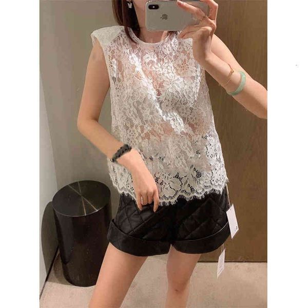 women's knits tees sp original summer heavy industry hollow out flower hook lace shirt shoulder pad sleeveless zipper vest female v834, White
women's knits tees sp original summer heavy industry hollow out flower hook lace shirt shoulder pad sleeveless zipper vest female v834, White