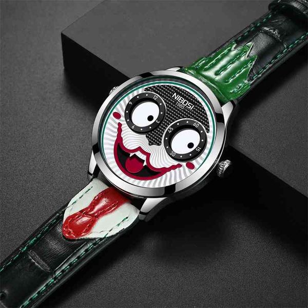 b 2022 new arrival clown dign stainls buckle waterproof quartz wrist bt gifts watch for kids and mens, Slivery;brown
b 2022 new arrival clown dign stainls buckle waterproof quartz wrist bt gifts watch for kids and mens, Slivery;brown