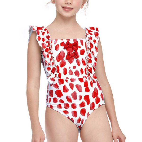 sweet print swimwear ruffles side beachwear soft swimsuit children one piece suits girl bathing suit, Black
sweet print swimwear ruffles side beachwear soft swimsuit children one piece suits girl bathing suit, Black