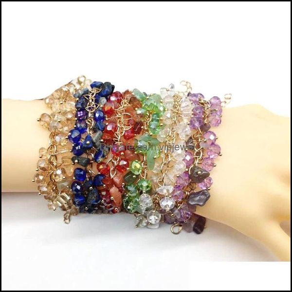 charm bracelets jewelry irregar natural crystal stone handmade beaded party club decor punk energy dj4, Golden;silver
charm bracelets jewelry irregar natural crystal stone handmade beaded party club decor punk energy dj4, Golden;silver