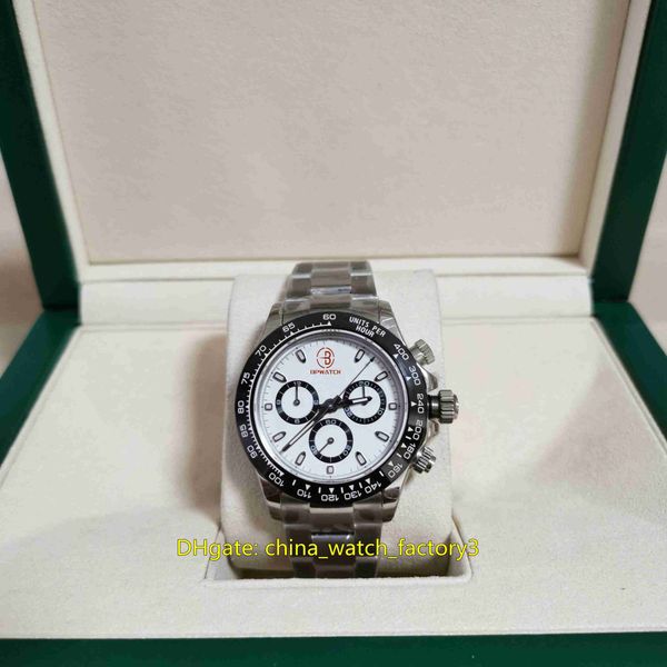 with box papers mens watch cal.4130 movement 40mm cosmograph 116500 panda ceramic watches chronograph working mechanical automatic men', Slivery;brown
with box papers mens watch cal.4130 movement 40mm cosmograph 116500 panda ceramic watches chronograph working mechanical automatic men', Slivery;brown
