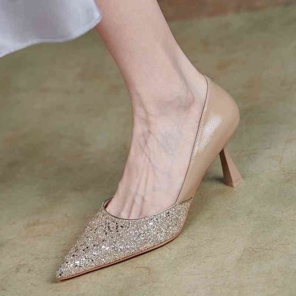 sandals fairy style sequin high heels women's thin heel pointed shallow mouth single shoes autumn korean wedding dress bride gxts, Black
sandals fairy style sequin high heels women's thin heel pointed shallow mouth single shoes autumn korean wedding dress bride gxts, Black