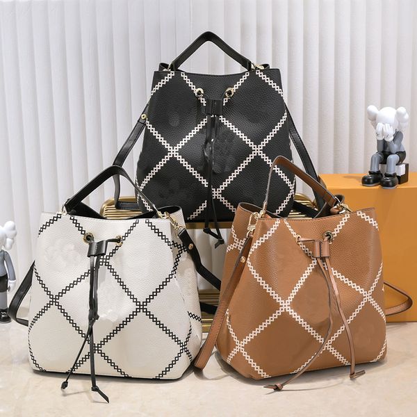 check bucket bags handbag crossbody tote bag women shoulder bag genuine leather string wallet detachable strap multi pocket metal zipper tot
check bucket bags handbag crossbody tote bag women shoulder bag genuine leather string wallet detachable strap multi pocket metal zipper tot