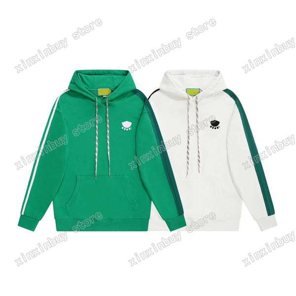 xinxinbuy men designer sweatshirts hoodies cotton sleeve webbing stripe letter embroidery sportswear belt women casual green white xs, Black
xinxinbuy men designer sweatshirts hoodies cotton sleeve webbing stripe letter embroidery sportswear belt women casual green white xs, Black
