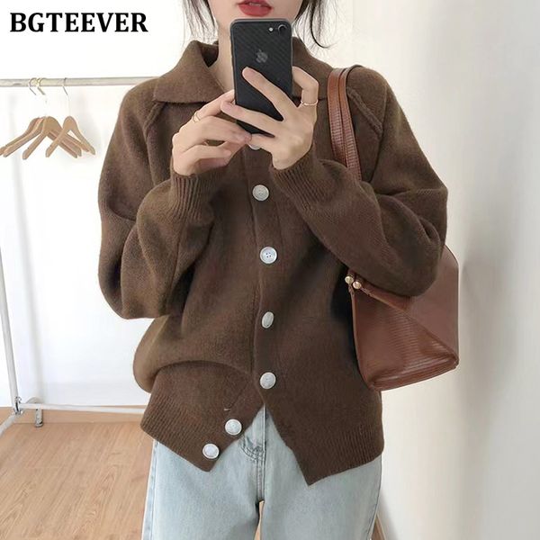 autumn winter single-breasted loose female cardigans sweaters casual turn-down collar full sleeve ladies knitted, White;black
autumn winter single-breasted loose female cardigans sweaters casual turn-down collar full sleeve ladies knitted, White;black