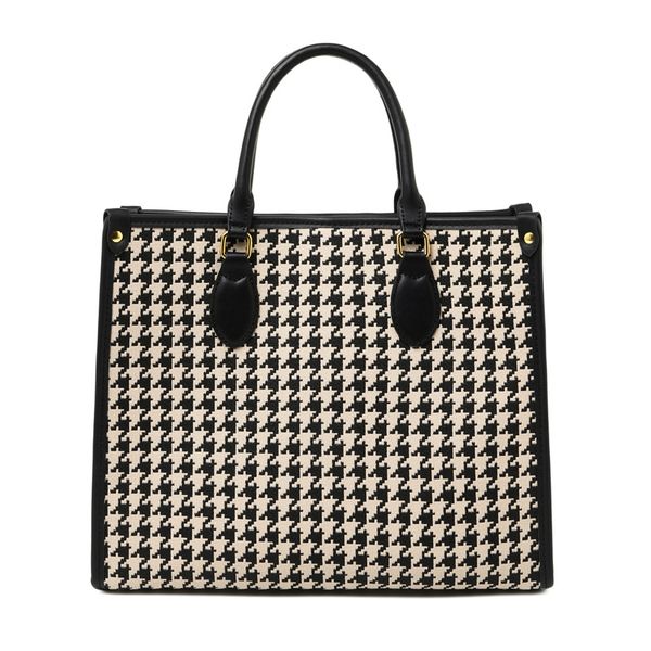 designer tote bag houndstooth large-capcity armpit shoulder bag in canvas for women with practical and fashion style
designer tote bag houndstooth large-capcity armpit shoulder bag in canvas for women with practical and fashion style