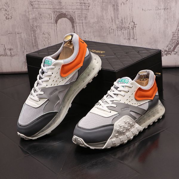 fashion designer lace up wedding dress party shoes white trainers air cushion men casual sneakers round toe tenis masculino adulto driving w, Black
fashion designer lace up wedding dress party shoes white trainers air cushion men casual sneakers round toe tenis masculino adulto driving w, Black