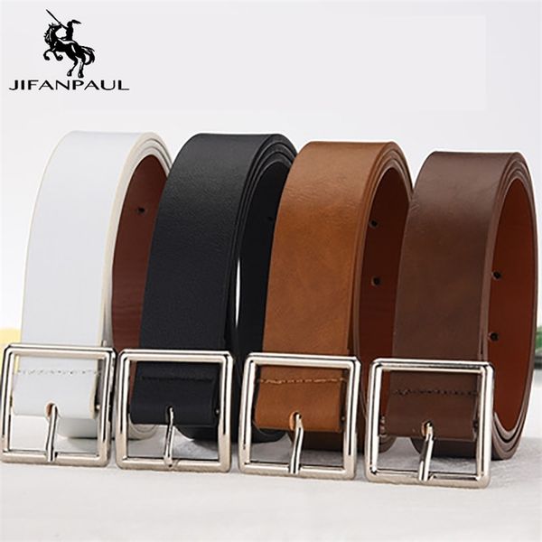 jifanpaul style denim men's and women's waist wide belt pu japanese pin buckle belt men's korean jeans belt for women 220428, Black;brown
jifanpaul style denim men's and women's waist wide belt pu japanese pin buckle belt men's korean jeans belt for women 220428, Black;brown