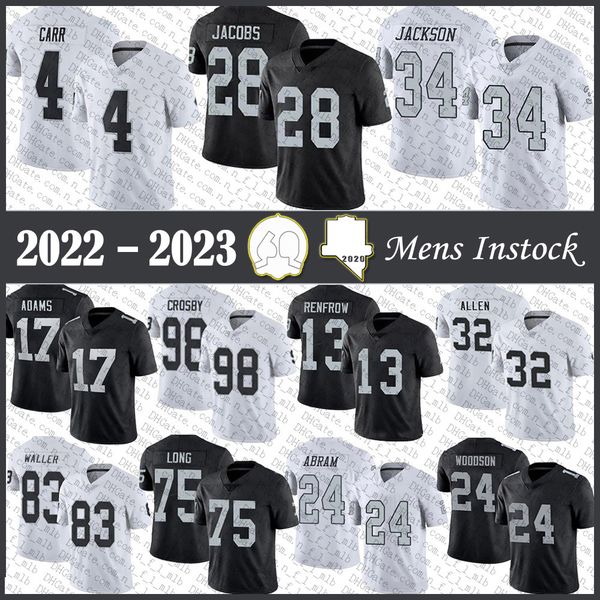 17 davante adams 4 derek carr football jersey maxx crosby darren waller hunter renfrow josh jacobs johnathan abram bo jackson charles woodso, Black;red
17 davante adams 4 derek carr football jersey maxx crosby darren waller hunter renfrow josh jacobs johnathan abram bo jackson charles woodso, Black;red