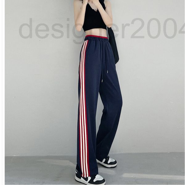 women's pants & capris designer spring 2022 elastic waist with side red and blue stitching straight tube versatile slim casual floor pa, Black;white
women's pants & capris designer spring 2022 elastic waist with side red and blue stitching straight tube versatile slim casual floor pa, Black;white