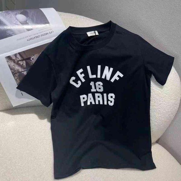 summer new cotton sleeve t-shirt digital flocking black simple short live broadcast goods, White
summer new cotton sleeve t-shirt digital flocking black simple short live broadcast goods, White