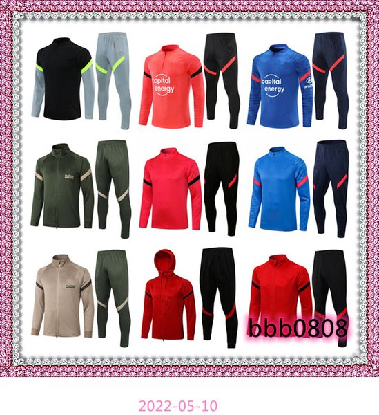 2021 soccer training suit 2022 suarez joao felix football tracksuit madrid survetement chandal maillot de foot kit, Black
2021 soccer training suit 2022 suarez joao felix football tracksuit madrid survetement chandal maillot de foot kit, Black
