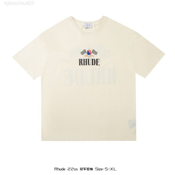 designer fashion rhudes t shirt high version 2022 summer brand american printed men's and women's short sleeved t-shirt bottom, White;black
designer fashion rhudes t shirt high version 2022 summer brand american printed men's and women's short sleeved t-shirt bottom, White;black