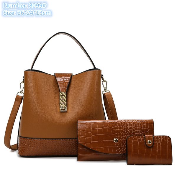 Fashionable womens leather shoulder bags large capacity three-piece retro bucket bag elegant stone pattern women handbag Joker blue fashion mobile phone coin purse, Pink
Fashionable womens leather shoulder bags large capacity three-piece retro bucket bag elegant stone pattern women handbag Joker blue fashion mobile phone coin purse, Pink