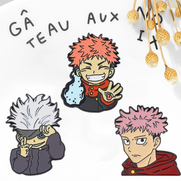 japanese anime icons manga jujutsu kaisen enamel lapel pin badge pins hats backpack decoration jewelry accessories gifts anime s020, Blue
japanese anime icons manga jujutsu kaisen enamel lapel pin badge pins hats backpack decoration jewelry accessories gifts anime s020, Blue