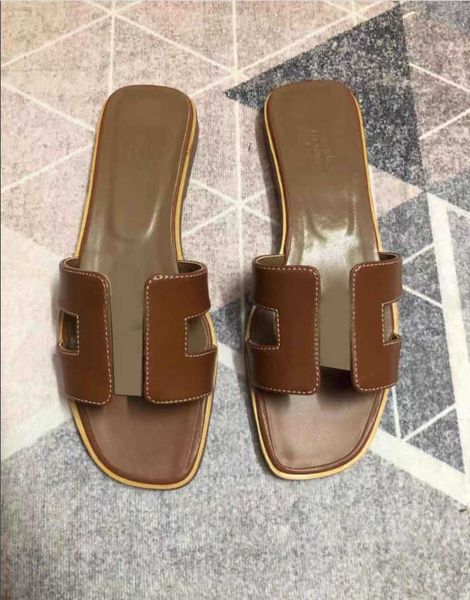 slippers luxury designer leather ladies sandals summer flat shoes fashion beach women slippers h letter drag 35-42 6ntb, Black
slippers luxury designer leather ladies sandals summer flat shoes fashion beach women slippers h letter drag 35-42 6ntb, Black
