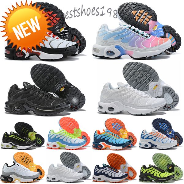 2023 boots tn kids running shoes tn enfant breathable soft sports chaussures boys girls tns plus sne, Black
2023 boots tn kids running shoes tn enfant breathable soft sports chaussures boys girls tns plus sne, Black