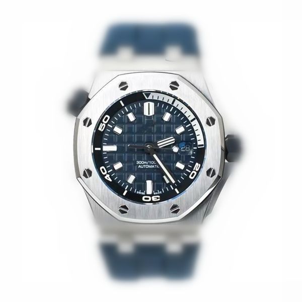 15720 montre de luxe luxury watch 42x14.2mm calibre 4308 automatic mechanical movement 316l fine steel case mens watches wristwatches, Slivery;brown
15720 montre de luxe luxury watch 42x14.2mm calibre 4308 automatic mechanical movement 316l fine steel case mens watches wristwatches, Slivery;brown