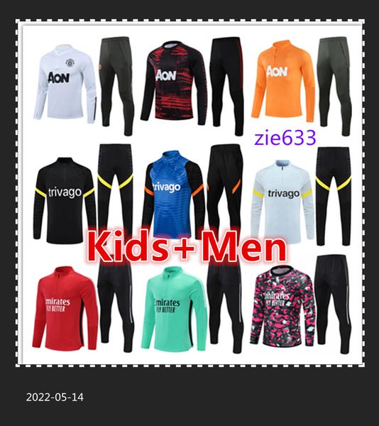 mens kids tracksuits football training suit jerseys sets 2021 2022 men kid designer soccer tracksuit jacket jogging kits chandal futbol su, Black
mens kids tracksuits football training suit jerseys sets 2021 2022 men kid designer soccer tracksuit jacket jogging kits chandal futbol su, Black