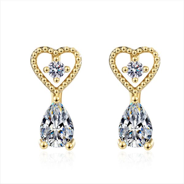 love water drop earrings charms women's exquisite temperament electric 18k versatile simple micro inlaid fashion factory, Golden
love water drop earrings charms women's exquisite temperament electric 18k versatile simple micro inlaid fashion factory, Golden