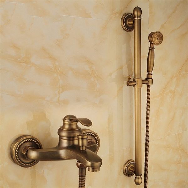 bath faucet all copper antique shower set european simple bathroom tank faucet nozzle can lift the rod gz29
bath faucet all copper antique shower set european simple bathroom tank faucet nozzle can lift the rod gz29
