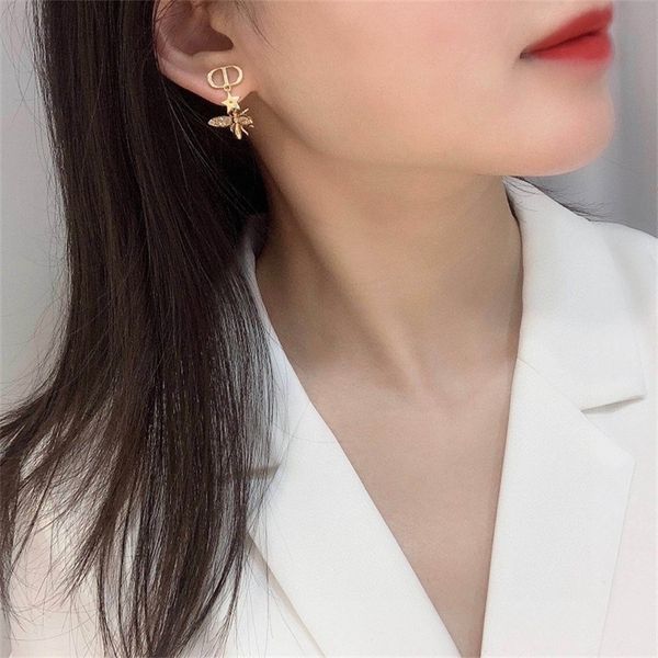 20% off 2022 jewelry di family new copper plating bee star studded earrings temperament brass female, Golden
20% off 2022 jewelry di family new copper plating bee star studded earrings temperament brass female, Golden