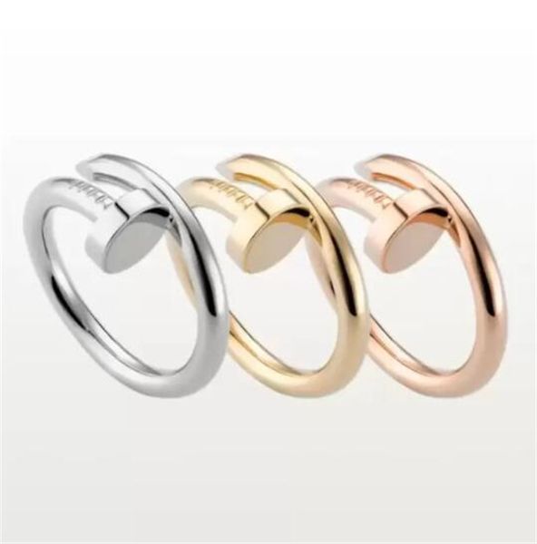 2022 designer ring love ring men and women rose gold jewelry for lovers couple rings gift size 5-11 high, Silver
2022 designer ring love ring men and women rose gold jewelry for lovers couple rings gift size 5-11 high, Silver