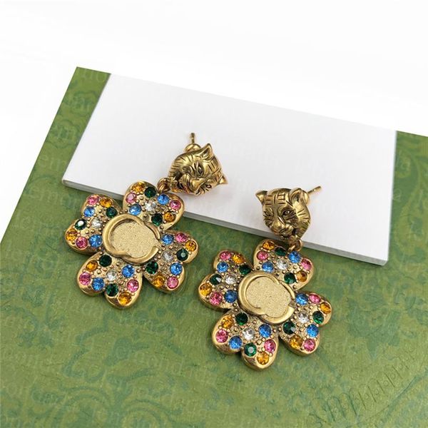 vintage style charm earring colorful rhinestone luxury stud classic double letters earrings womens party trendy studs256l, Golden
vintage style charm earring colorful rhinestone luxury stud classic double letters earrings womens party trendy studs256l, Golden