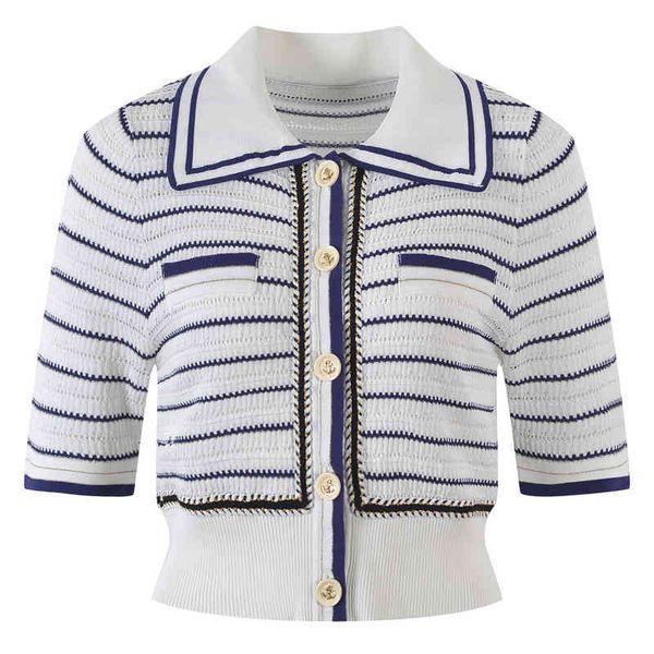 women's sweaters summer polo collar short sleeve striped sweater women's cardigan thin temperament short color contrast h6rn, White;black
women's sweaters summer polo collar short sleeve striped sweater women's cardigan thin temperament short color contrast h6rn, White;black