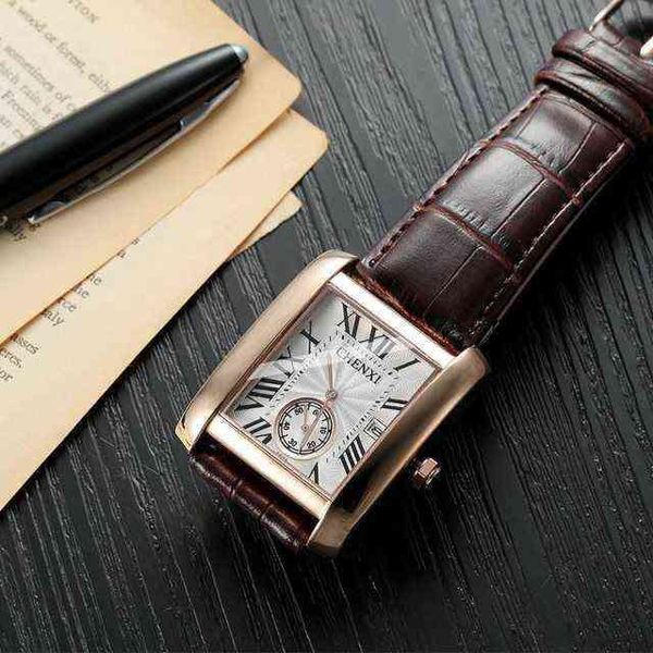 designer tank watch for women mechanical chenxi vintage red same rectangular business leisure waterproof quartz9fvn, Slivery;brown
designer tank watch for women mechanical chenxi vintage red same rectangular business leisure waterproof quartz9fvn, Slivery;brown