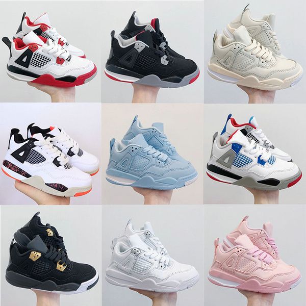 new 4s kids basketball shoes chicago 4 infant boy girl sneaker toddlers fashion baby trainers children footwear, Black
new 4s kids basketball shoes chicago 4 infant boy girl sneaker toddlers fashion baby trainers children footwear, Black
