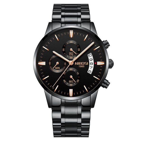 watchsc - 43mm colorful quartz stainless steel leather watch watches puhuo006, Slivery;brown
watchsc - 43mm colorful quartz stainless steel leather watch watches puhuo006, Slivery;brown