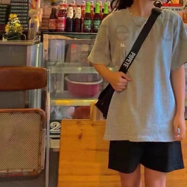 women's t-shirt designer ader22 summer new letter offset loose style short sleeve t-shirt of5z, White
women's t-shirt designer ader22 summer new letter offset loose style short sleeve t-shirt of5z, White