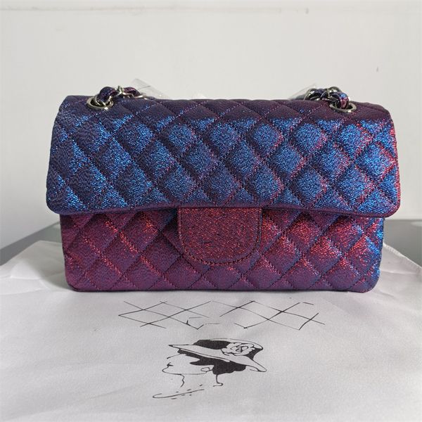 classic double flap shiny quilted rectangle bags purple gold green white silver metal hardware matelasse chain crossbody shoulder luxury des
classic double flap shiny quilted rectangle bags purple gold green white silver metal hardware matelasse chain crossbody shoulder luxury des